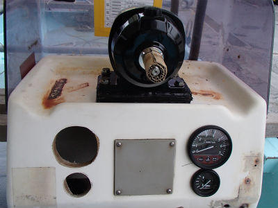 ヘルムポンプ取付