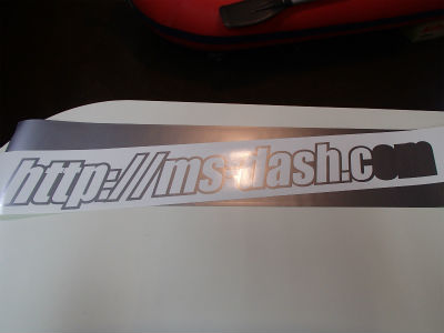 特大サイズステッカー