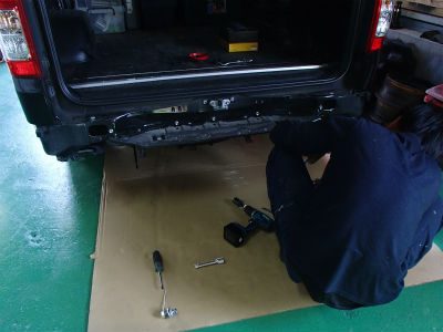 ヒッチメンバー取付