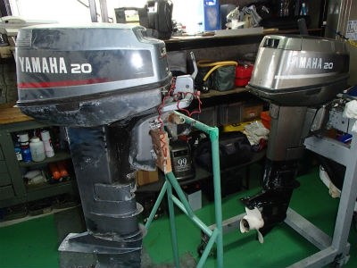 船外機　整備