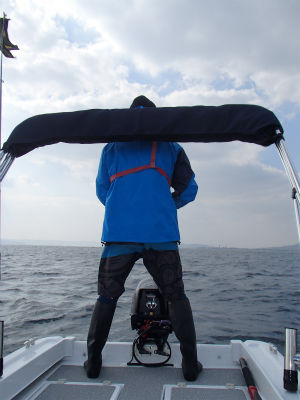 ニットキャップおじさん