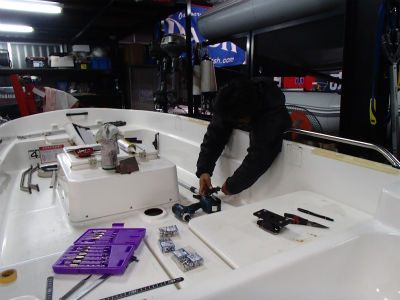 パドルキーパー取付