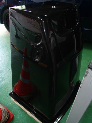 ステアリングボックス塗装