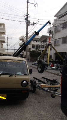 トレーラー入荷