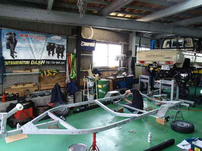 ボートトレーラー