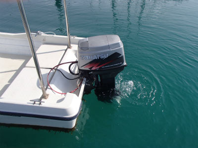 船外機　点検