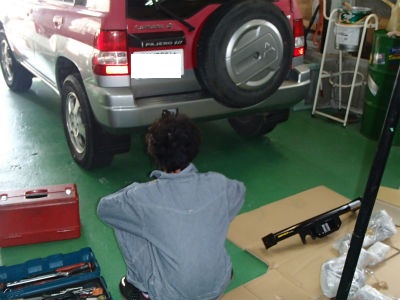 ヒッチメンバー取付