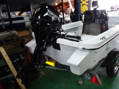 トランサムセーバー取付