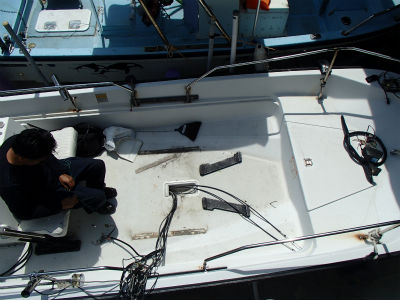 くつろぐオッサン