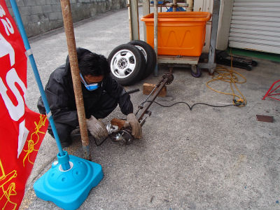 トレーラー整備