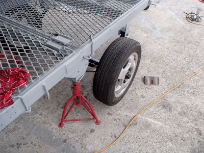 トレーラー整備