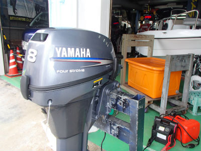 YAMAHA 　F8　試運転