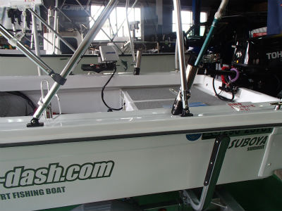 ロッドホルダー取付