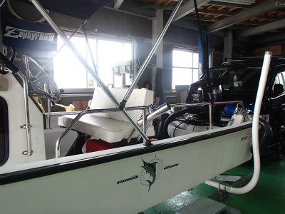 ロッドホルダー取付