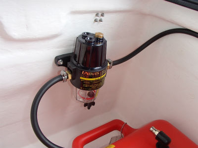 油水分離器取付