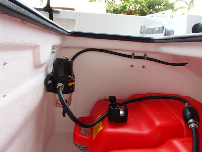 油水分離器取付