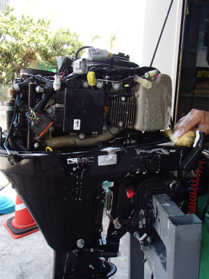 船外機　整備