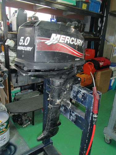 船外機　整備