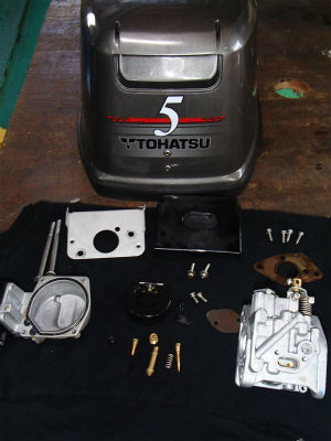 キャブレター清掃