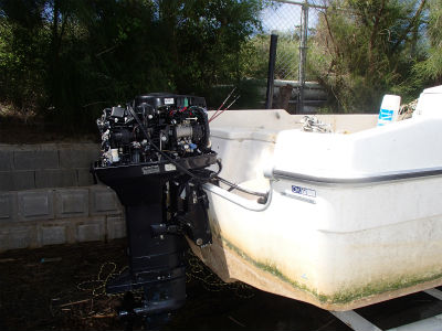 船外機　取付