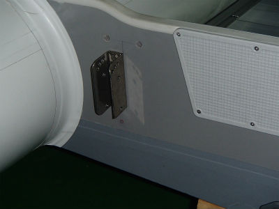 トランサムドーリー取付