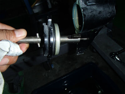 シャーピン抜き取り