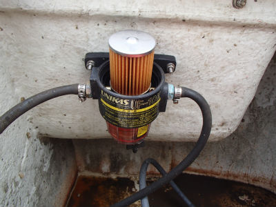 フィルター点検