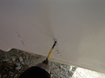 送受波器　取付