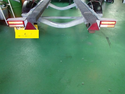 ボートトレーラー整備