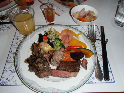 ディナービュッフェ