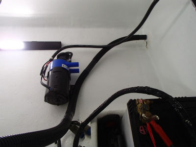 ビルジポンプ取付