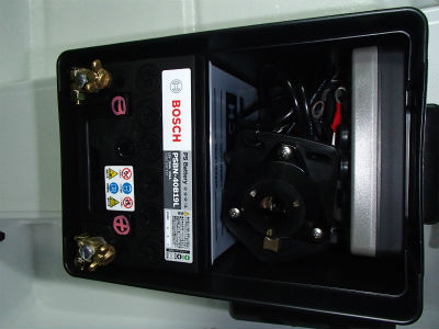 バッテリーBOXへ収納