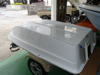 キール保護バンド　取付