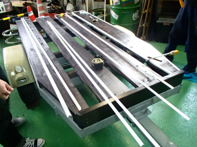 軽トレーラー　仕上げ