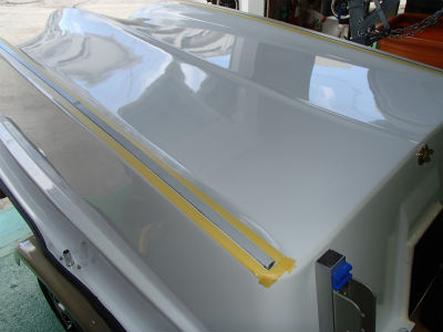 キール保護バンド　取付