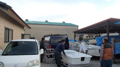 オーガニックボートさんへ