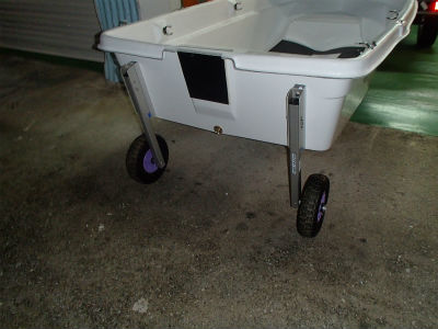 トランサムドーリー取付