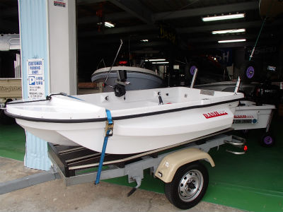 ミニボートがいっぱいっ