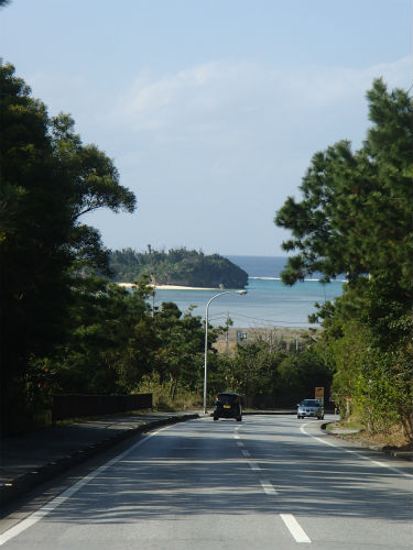 恩納村へ