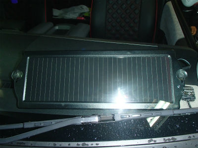 ソーラーチャージャー取付