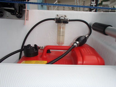 油水分離器　取付