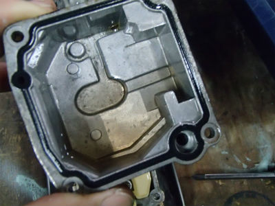 キャブレター確認