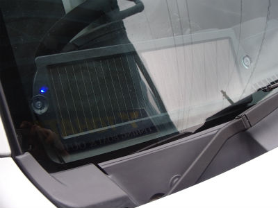 ソーラーチャージャー取付