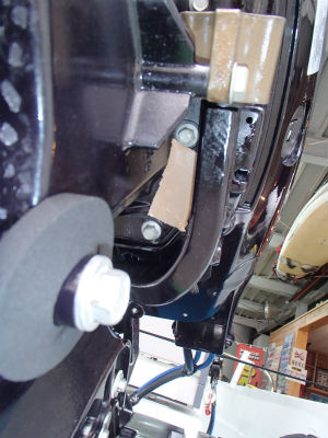 テープ貼りました