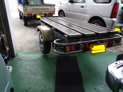 トレーラー整備