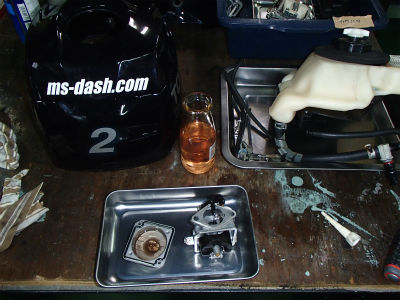 キャブレター確認