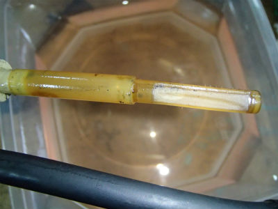 フィルター　汚れあり