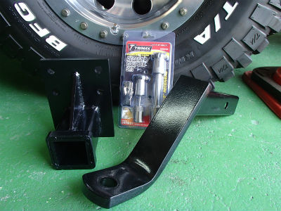 レシーバーヒッチなど