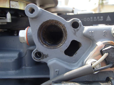 サーモスタット交換