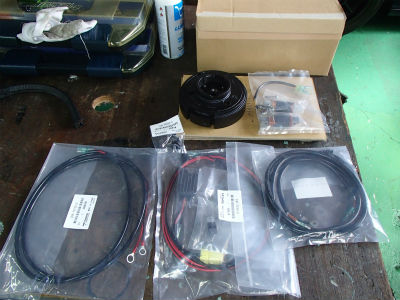 発充電装置　取付